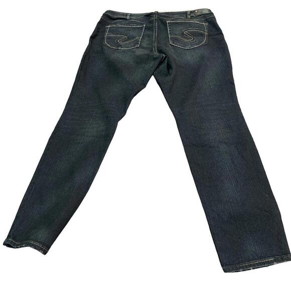 Silver SUKI Black Label - FIT like size 16/18!! W20 L31 - Picture 2 of 12